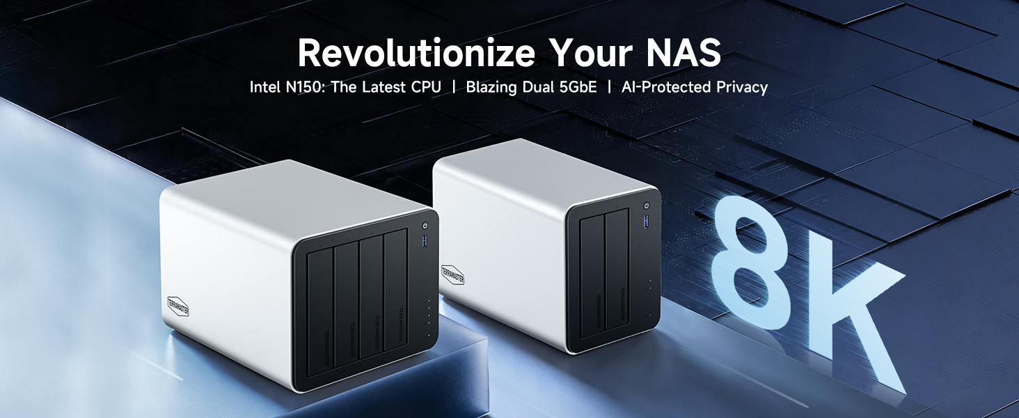 Amazon.com: TERRAMASTER F4-425 Plus NAS Storage - 4Bay Intel N150